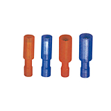 Bullet Shaped Male and Female Full-Insulated Terminal