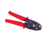 Lever action crimping pliers