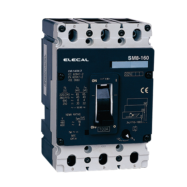 SM8 Series Moulded Case Circuit Breakers