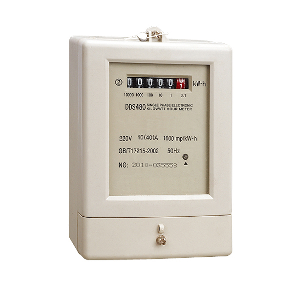 DDS480 Single Phase Electronic Kilowatt Hour Meter