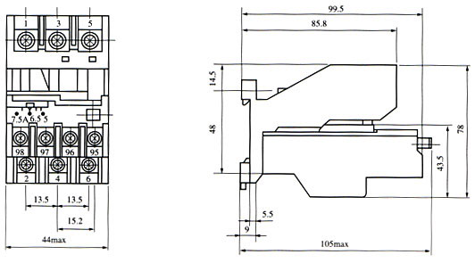 JR29(T)Series Thermal Relay 