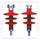 Pin post composite insulators