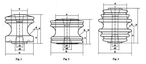 Spool insulators